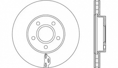 OPEN PARTS bdr273920 -  Тормозной диск